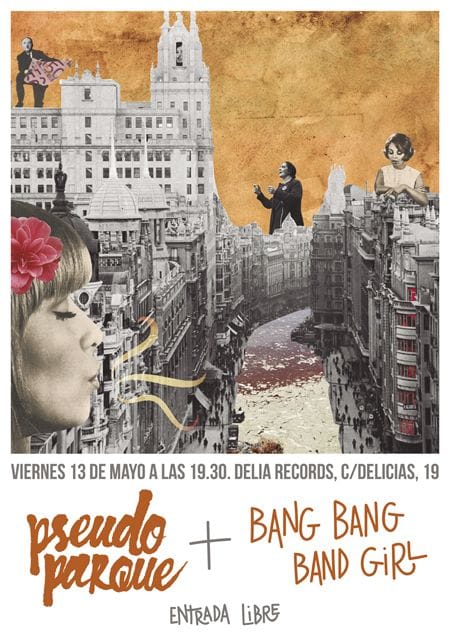 Eléctricos @ BodegaClub /// Pseudoparque (MADRID) + Bang Bang Bang Girl (BERLIN)