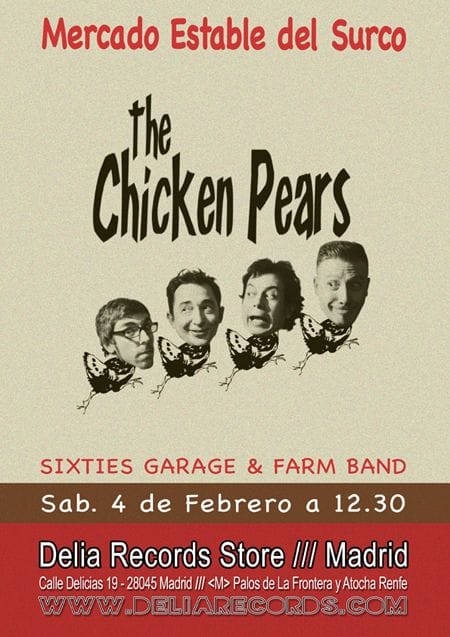 Eléctricos @ BodegaClub /// Chicken Pears (MADRID)