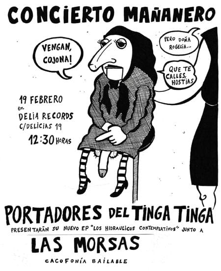 Matinales @ BodegaClub /// Portadores del Tinga Tinga "Los Hidráulicos Contemplativos" (MADRID)