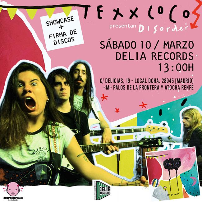 Showcase @ BodegaClub: Texxcoco [Madrid] by Subterfuge Records