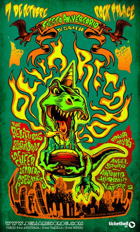 Fiesta Aniversario Delia Records @ Rock Palace [Madrid]