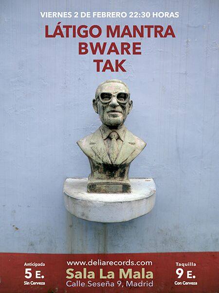 Delia Records presenta L&aacute;tigo Mantra, Bware y Tak en concierto!