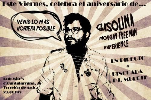 Gasolina Morgan Freeman Experience [Celebran 2 años como banda]