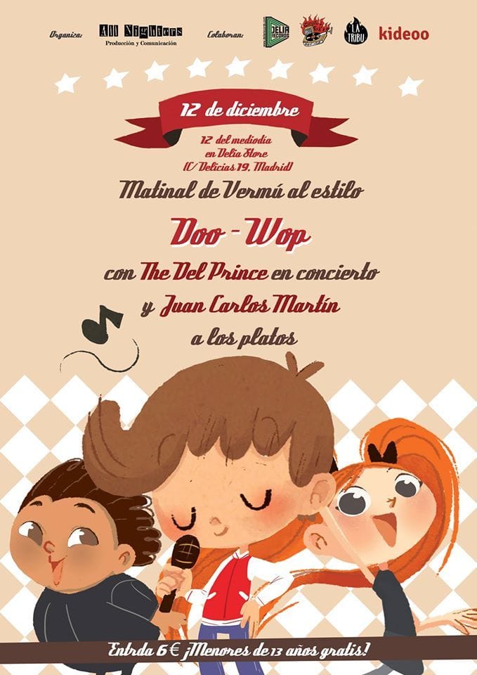 Matinal de Vermú al estilo DOO WOOP: The Del Prince + Juan Carlos Martín DJ