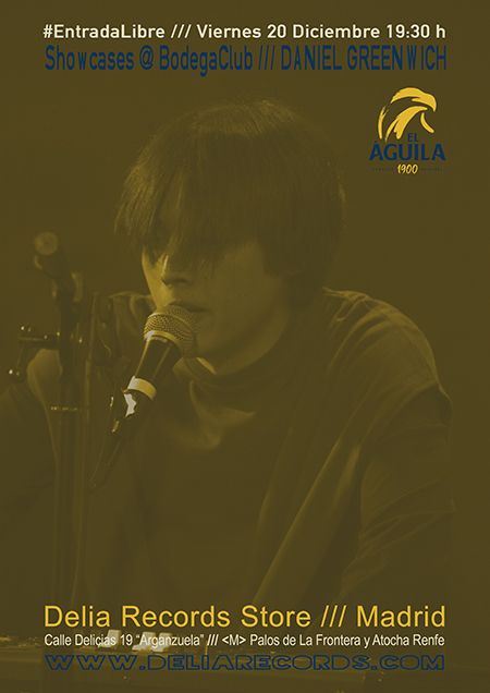 Showcase @ Bodegaclub: DANIEL GREENWICH [London]