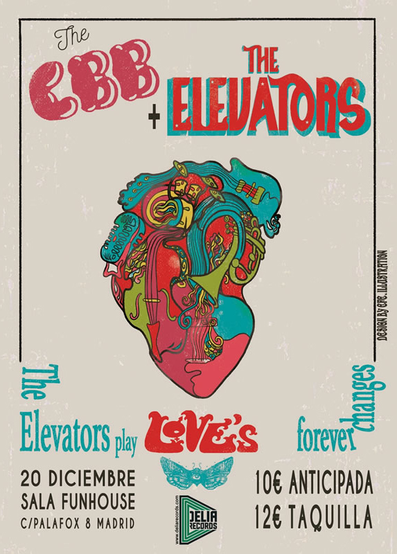 LOVE's FOREVER CHANGES @ Fun House [Mad] /// CBB + THE ELEVATORS