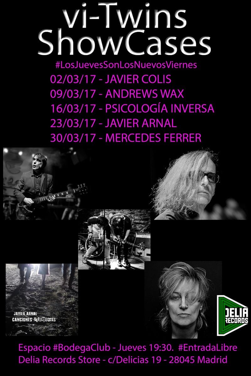 vi-Twins SHOWCASES #LOS JUEVES SON LOS NUEVOS VIERNES